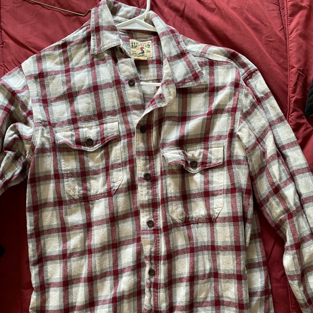 Red Head Button Down Men’s